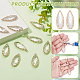 10шт стеклянные подвески GLAA-BC0001-36-4