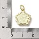 Подвески в форме ракушек с эмалью от сглаза KK-E092-26G-01-3