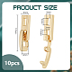 Латунь ремень часов застежками DIY-BC0013-45-2