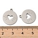 Подвески из хирургической нержавеющей стали 316l STAS-F302-10P-01-3