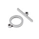 Застежки-тоглы из нержавеющей стали марки 304 STAS-N095-139-2