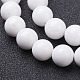 Естественно Mashan нефрита круглые бусины нити X-G-D263-8mm-XS01-2