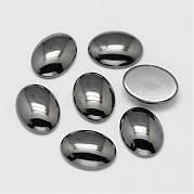 Немагнитные синтетические гематит кабошоны G-P162-04-30x40mm