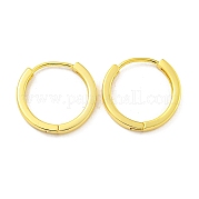 Латунные серьги обруча EJEW-L211-08C-G