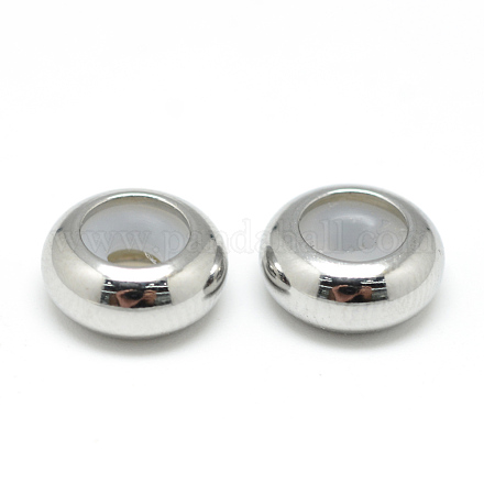 201 бусина из нержавеющей стали STAS-T010-8mm-01-1