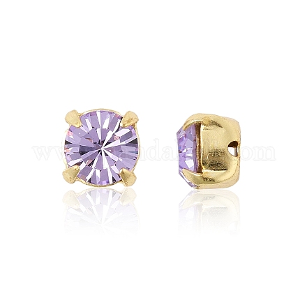 Preciosa® maxima crystal в пришивной чашке X-PRC-SS16-20310-G-1