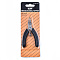 Stainless Steel Mini Diagonal Nipper Pliers, Flush Cutter, Ferronickel, with PVC Handle, Black, 10x5.3x1cm