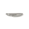 304 Stainless Steel Pendants, Fish Charms, Non-Tarnish, Stainless Steel Color, 28.5x6x3.5mm, Hole: 1mm