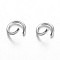 Tarnish Resistant 304 Stainless Steel Open Jump Rings, Stainless Steel Color, 21 Gauge, 5x0.7mm, Inner Diameter: 3.6mm