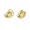 Brass Micro Pave Cubic Zirconia Pendants, Real 18K Gold Plated, with Jump Ring, Hat, 11.5x8.5x6.5mm, Hole: 3mm