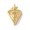 304 Stainless Steel Enamel Charms, Cake with Heart Charm, with Jump Ring, Golden, 15x10x10mm, Hole: 3mm