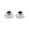 Tibetan Style Alloy Beads, Lead Free & Cadmium Free, Triangle, Antique Silver, 5.5x6x3mm, Hole: 2mm, 3125pcs/1000g
