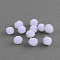 DIY Doll Craft Pom Pom Yarn Pom Pom Balls, White, 25mm, about 500pcs/bag