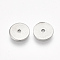 Non-Tarnish 304 Stainless Steel Spacer Beads, Flat Round/Disc, Stainless Steel Color, 8x0.7mm, Hole: 1mm