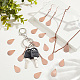 Латунные подвески KK-PH0005-18-4