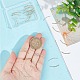 40шт 2 цвета латунные бусины трубки KK-CN0002-18-3
