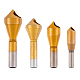 Стальные сверла с зенковкой TOOL-WH0125-90-1