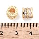 Латунные микропаве из прозрачного кубического циркония KK-P271-43G-B-3