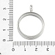 Подвески-медальоны из нержавеющей стали 304 STAS-S132-16P-03-3