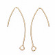 Латунные крючки для сережек KK-N231-08-NF-2