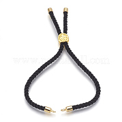Изготовление браслетов из хлопка KK-F758-03H-G