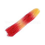 Градиентные цветные стеклянные бусины DGLA-A039-T2mm-A03