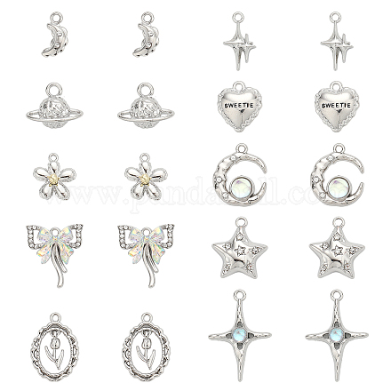 Подвески из сплава 20шт 10 стиля FIND-CA0006-46-1