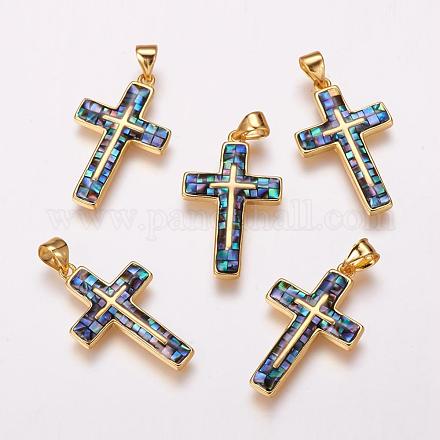 Подвески из пресноводных оболочек ZIRC-F057-05B-1
