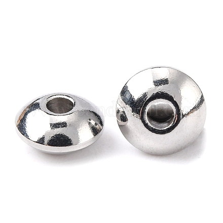 Бусины из нержавеющей стали rondelle 304 STAS-N044-17-1