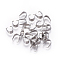 Tarnish Resistant 201 Stainless Steel Snap on Bails, Stainless Steel Color, 9x7.5x4mm