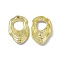 Alloy Pendants, Irregular Geometry Charm, Light Gold, 30x20x3.5mm, Hole: 1.8mm