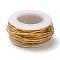 304 Stainless Steel Wire, Golden, 21 Gauge, 0.7mm, about 32.8 Feet(10m)/roll