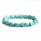 Turquoise Bracelet with Elastic Rope Bracelet, Male and Female Lovers Best Friend, Bead: 6mm