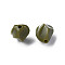Opaque Acrylic Beads, Nuggets, Dark Olive Green, 16.5x15x13.5mm, Hole: 2.5mm, about 340pcs/500g
