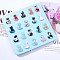 24Pcs Cat Acrylic Charm Pendant Colorful Cat Charm Mini Kitty Pendant for Jewelry Necklace Earring Making Crafts, Mixed Color, 24.8x16.8mm, Hole: 1.5mm