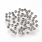 Non-Tarnish 304 Stainless Steel Spacer Beads, Rondelle, Stainless Steel Color, 2x1.5mm, Hole: 1mm
