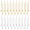 UNICRAFTALE 40Pcs 2 Colors Necklace Bracelet Extender Chain Stainless Steel Chain Extender 50~65mm Chain Extension with Lobster Clasps Pendant Anklet Chain Extender Tails Chain for DIY Jewelry Making