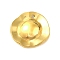 Ion Plating(IP) 304 Stainless Steel Pendants, Hat Charm, Real 18K Gold Plated, 17x17x3.5mm, Hole: 1.2mm