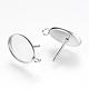 Серьги-гвоздики из нержавеющей стали 304 MAK-R012-06-1
