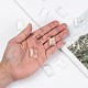 Прозрачные стеклянные кабошоны прямоугольник GGLA-R025-25x18-7
