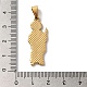 Подвески из нержавеющей стали 304 с вакуумным покрытием pvd STAS-L081-037G-3