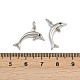 Латунные микро проложить кубического циркония подвески KK-A269-04C-P-3