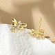 Серьги-гвоздики из циркония EJEW-R016-26G-10-2