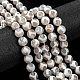 Бусины дзи с узором на спине в тибетском стиле G-G036-10mm-6-6