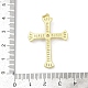 Латунные микро проложить кубического циркония подвески KK-D317-113G-3