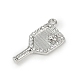 Латунные микро проложить кубического циркония подвески KK-M322-31P-2