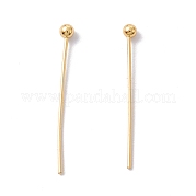 Контакты латунь шаровой головкой KK-WH0058-02A-G01