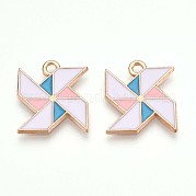 Подвески из эмали и сплава ENAM-N056-439