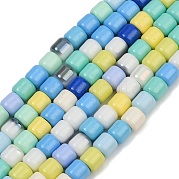 Бусы лэмпворк ручной работы LAMP-S070-06D