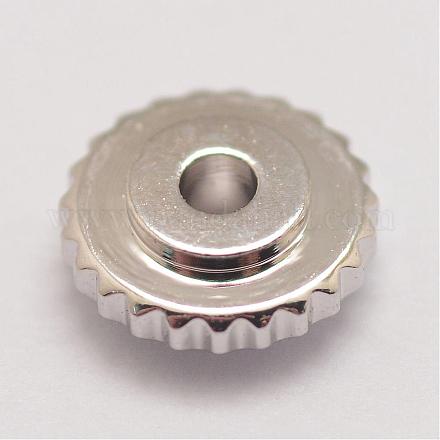 Spacer бисер латунные KK-G296-03P-1